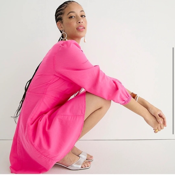 J. Crew Sweetheart long-sleeve mini dress - Picture 3 of 10